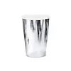 PartyDeco Sparkling Silver Bekertjes - 220 ml - 6 stuks