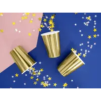 thumb-Sparkling Gold Bekertjes - 220 ml - 6 stuks-2