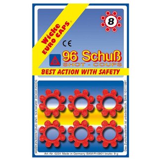 Munitie 8 schots - 12 stuks
