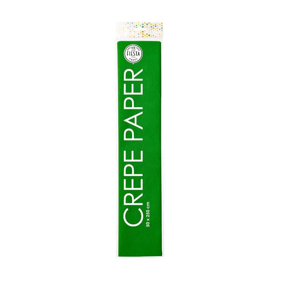 Crepe Papier - Lime Groen - 250x50cm-1