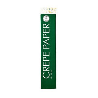Crepe Papier - Donker Groen - 250x50cm