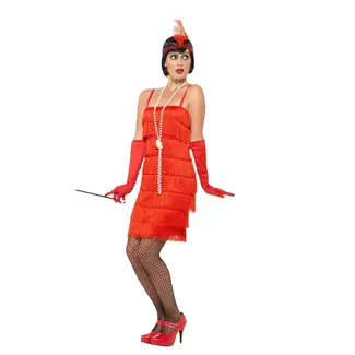 Smiffy's Flapper Dress Rood
