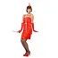 Flapper Dress Rood