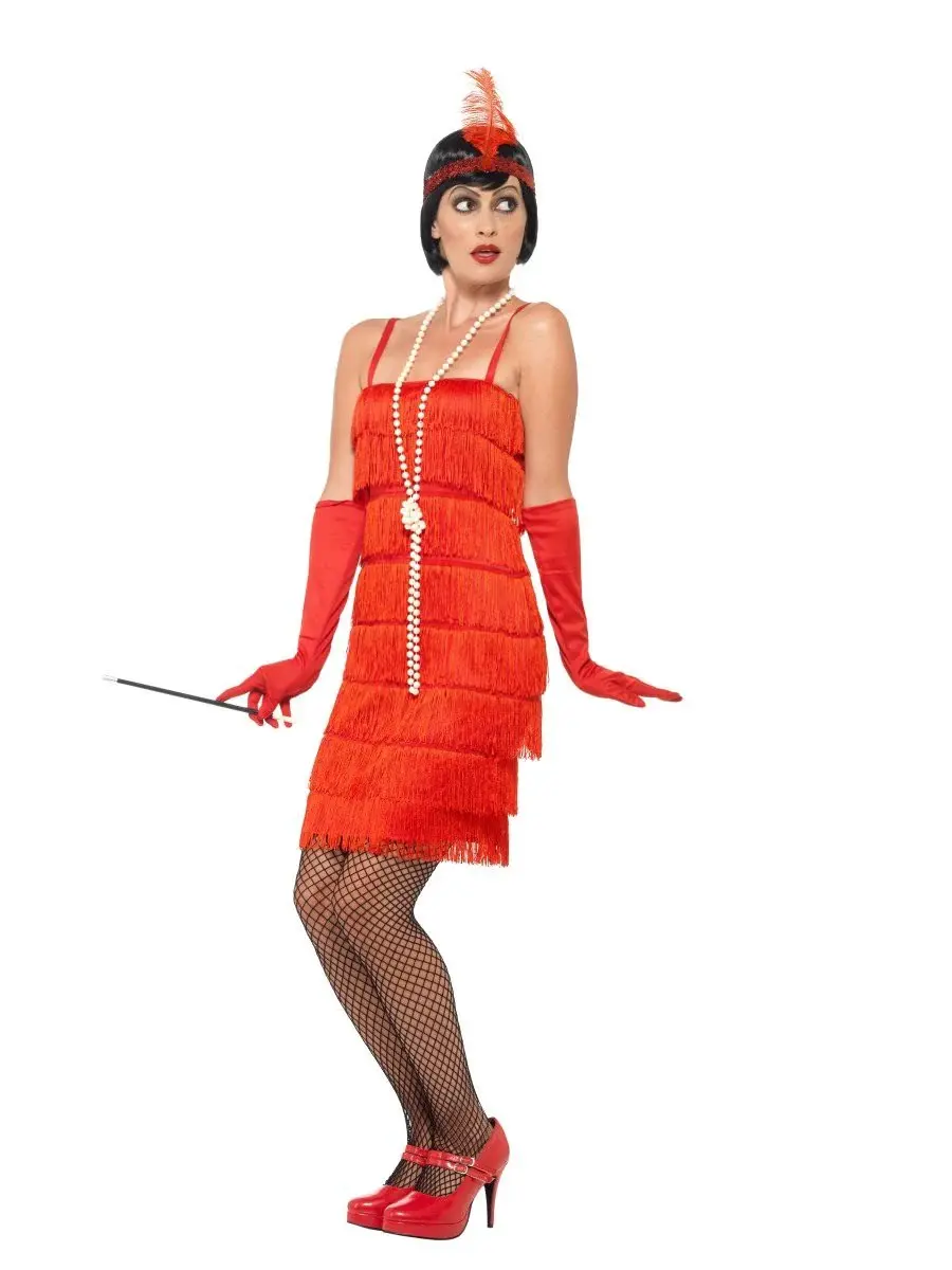 Vrouwen Bourgondië Pailletten Fringes 1920s Gatsby Flapper Jurk