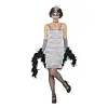 Smiffy's Flapper Dress Silver