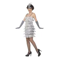 thumb-Flapper Dress Silver-2