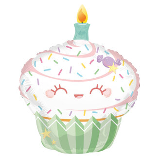 Anagram Folieballon Shape Crazy Cake