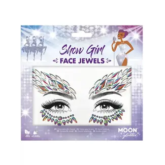 PartyXplosion Face & Body jewels - Iridiscent