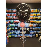 Gender Reveal Ballon Met Kleine Ballonnetjes