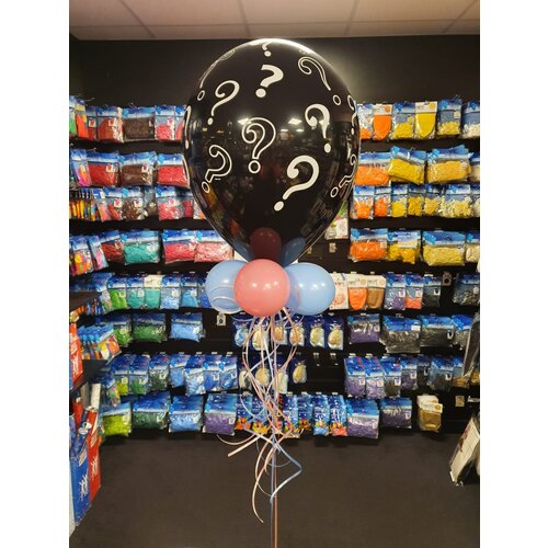 Gender Reveal Ballon Met Kleine Ballonnetjes 