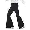 Smiffy's 60's / 70's Flared Trousers Black
