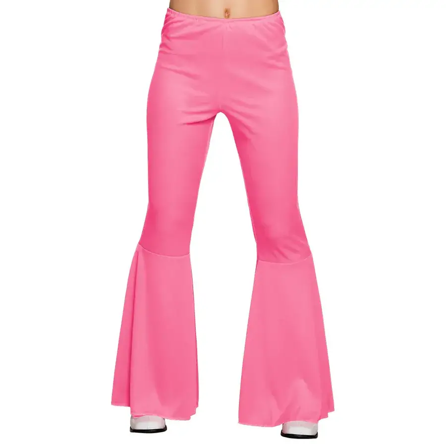 Disco Broek Dames - Hot Pink-2