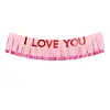 PartyDeco Banner I Love You - 150x30cm