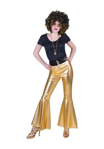 Disco Fever Broek Goud 