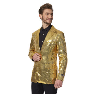 Suitmeister Suitmeister Men's Blazer - Sequins Gold