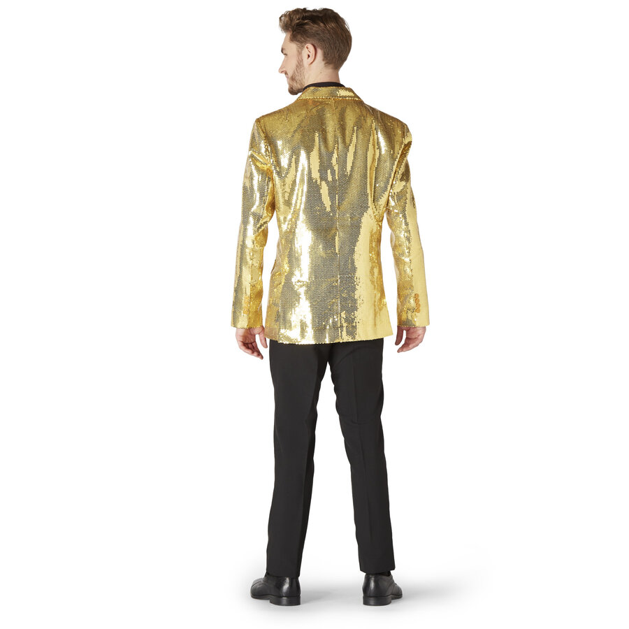 Suitmeister Men's Blazer - Sequins Gold-3