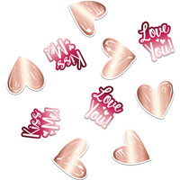 thumb-Tafelconfetti - Ombre Love - 45 stuks-2