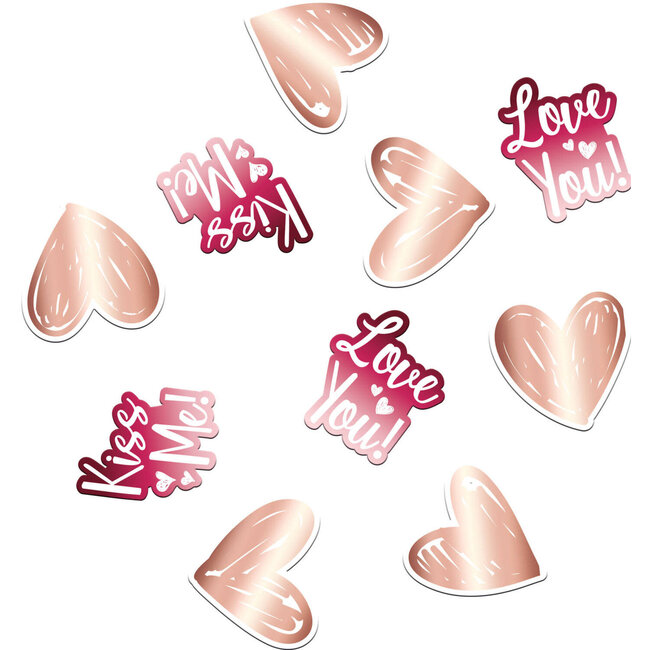 Tafelconfetti - Ombre Love - 45 stuks