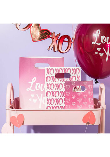 Cadeautasjes - Ombre Love - 3 stuks 