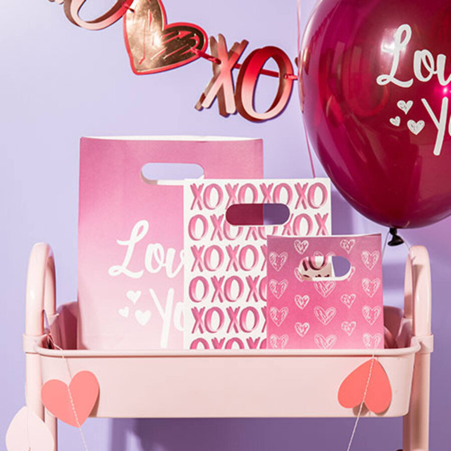 Cadeautasjes - Ombre Love - 3 stuks-1