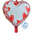Folat Folieballon Beschrijfbare Hart