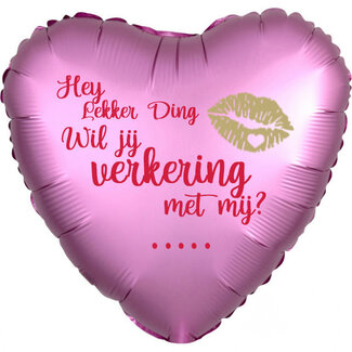 Anagram Folieballon - Hey Lekker Ding. Wil jij verkering met mij?