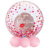 Bedrukte Ballon - Will You Be My Valentine?