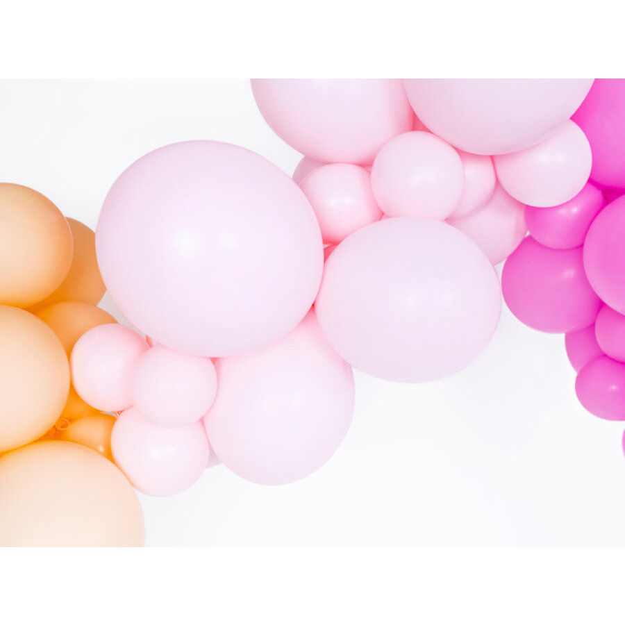 50 Ballonnen Pastel Soft Pink-2