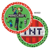Globos Uitnodigingen Minecraft