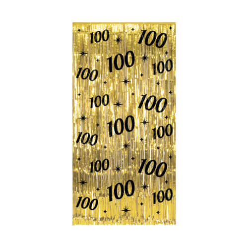 Classy Party Curtain - 100 Jaar 