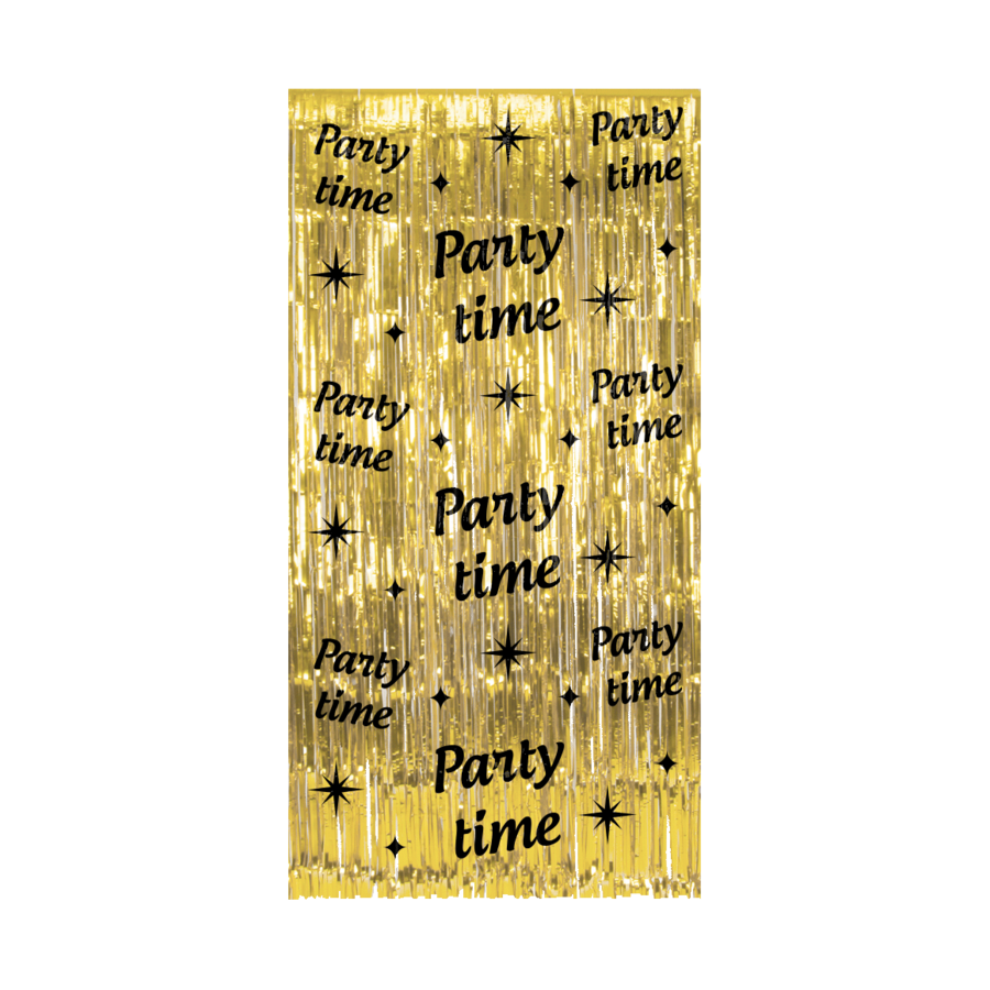Classy Party Curtain - Party Time-1