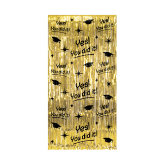 Paperdreams Classy Party Curtain - You did it