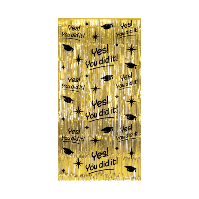 Classy Party Curtain - You did it