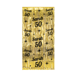 Paperdreams Classy Party Curtain - Sarah 50