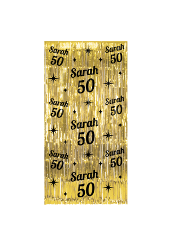 Classy Party Curtain - Sarah 50 