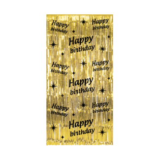 Paperdreams Classy Party Curtain - Happy Birthday