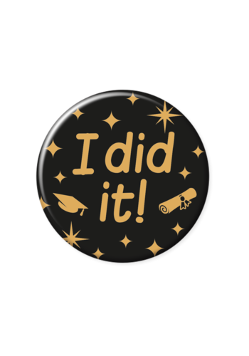 Classy Party Button - I did it 