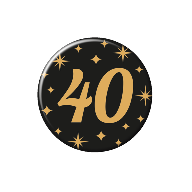 Classy Party Button - 40