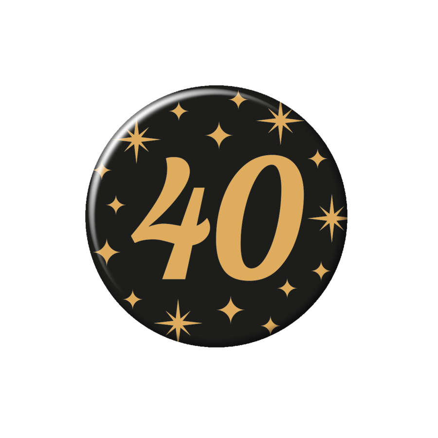 Classy Party Button - 40-1