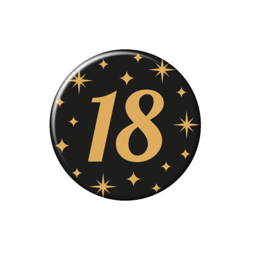 Classy Party Button - 18 