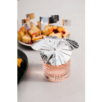 thumb-Prikkers Parasol Metallic Zilver - 10 stuks-1