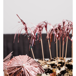 Globos Prikkertjes Folie Rosé Gold - 24cm - 10st