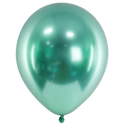 Ballonnen Chrome Green - 33cm - 10 stuks 