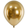 Ballonnen Chrome Gold - 33cm - 10 stuks