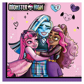 Globos Monster High Servetten
