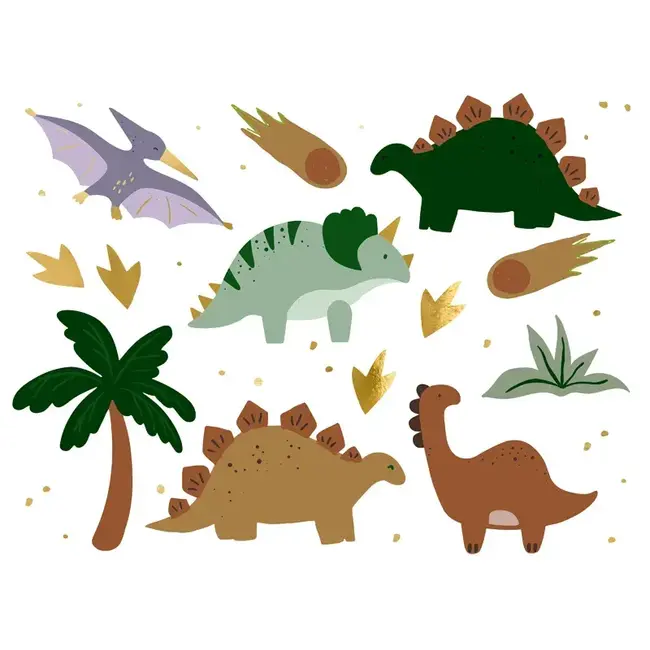 Tijdelijke tattoos Dinosaurussen - 13st