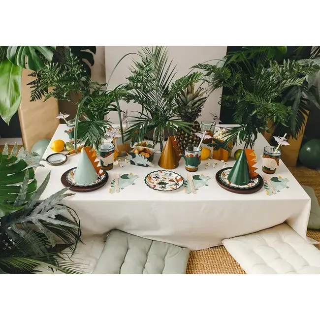 Servetten Triceratops Dinosaurussen - 12 stuks - 18x10 cm