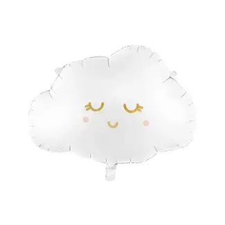 PartyDeco Folieballon Cloud