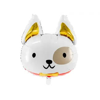 PartyDeco Folieballon Dog Head