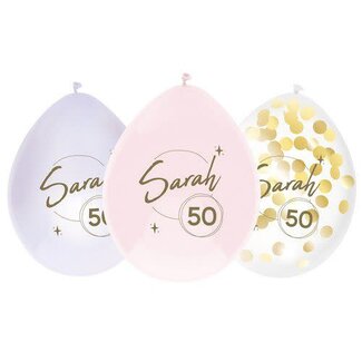 Haza-Witbaard Sarah 50 Ballonnen - 6st - 30cm